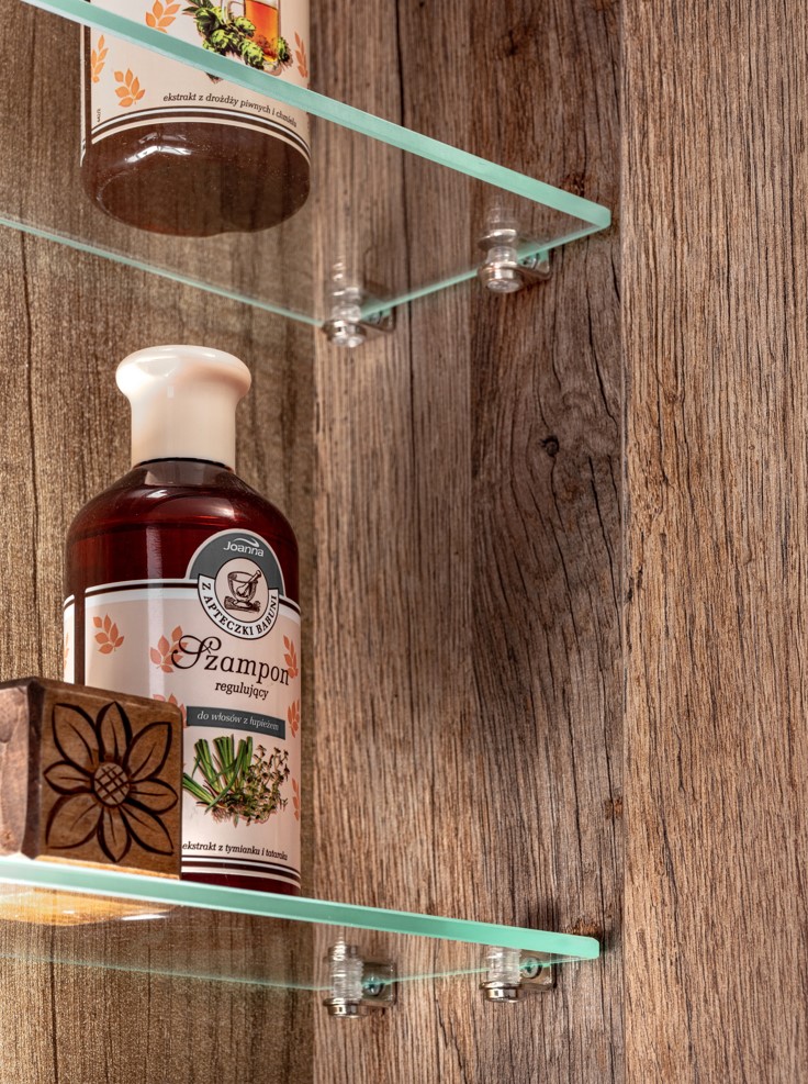 ArtCom Zrkadlová skrinka SANTA FE Oak 84-60 | 60 cm – Obrázok 4