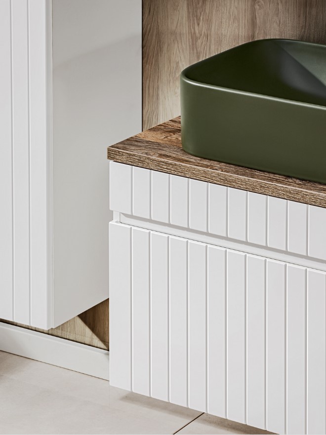 ArtCom Skrinka pod umývadlo ICONIC White 82-80 | 80 cm – Obrázok 5