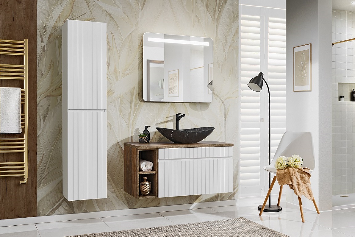 ArtCom Skrinka pod umývadlo ICONIC White 82-80 | 80 cm – Obrázok 7