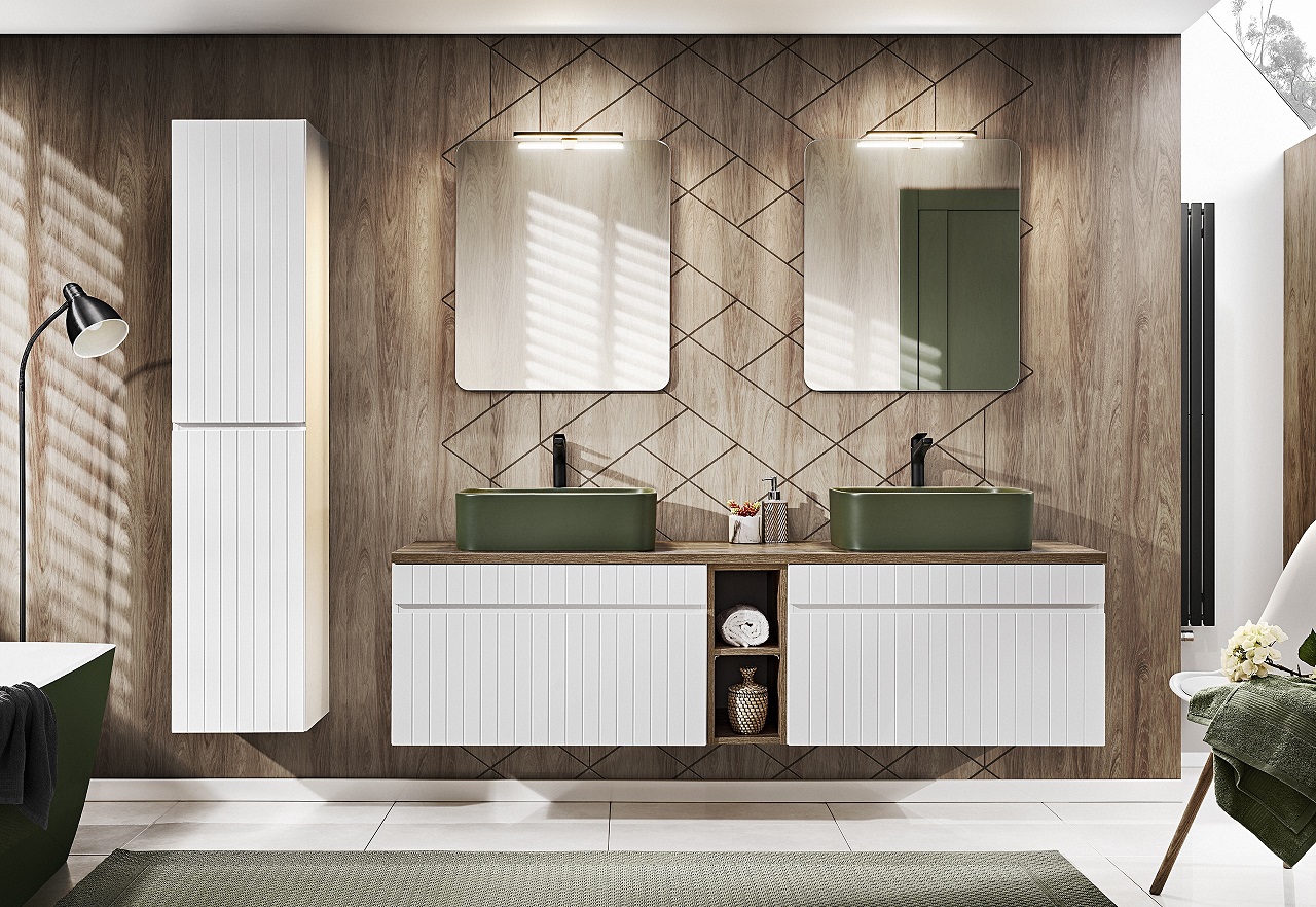 ArtCom Skrinka pod umývadlo ICONIC White 82-80 | 80 cm – Obrázok 8