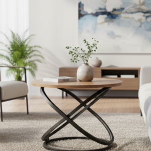 Signal Konferenčný stolík EOS D | orech / čierny mat