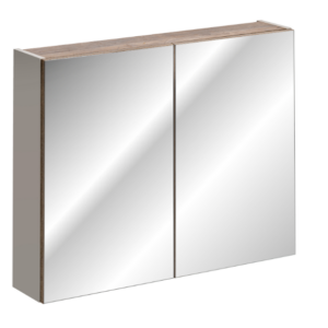 ArtCom Zrkadlová skrinka SANTA FE Taupe 84-80 | 80 cm