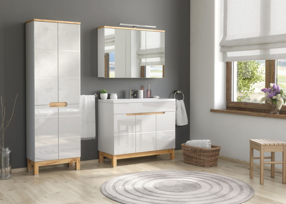 ArtCom Skrinka pod umývadlo BALI White 825 | 100 cm – Obrázok 2