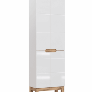 ArtCom Vysoká skrinka do kúpeľne BALI White 805