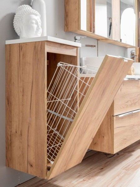 ArtCom Závesná skrinka do kúpeľne CAPRI Oak 811 – Obrázok 4