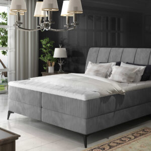 ArtElta Manželská posteľ ADERITO Boxspring | 140 x 200 cm Farba: Jasmine 90 / Jasmine 90