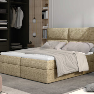 ArtElta Manželská posteľ AMBER Boxspring | 180 x 200 cm Farebné prevedenie AMBER: Berlin 03