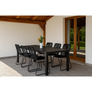 Elvisia Záhradný set BLOOM 6 + 1 | antracit