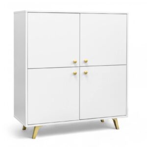 ArtStol Komoda SIENA 4D | biela