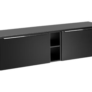 ArtCom Kúpeľňová skrinka s doskou SANTA FE Black D180/1 | 180 cm