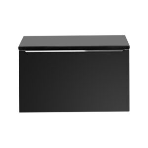 ArtCom Kúpeľňová skrinka s doskou SANTA FE Black D60/1 | 60 cm