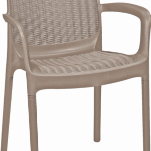 KETER Záhradná stolička BALLY | cappuccino