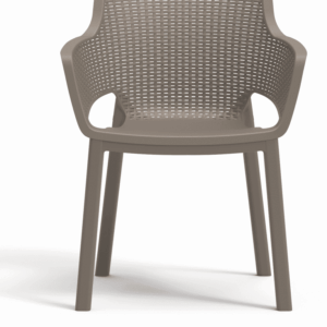 KETER Záhradná stolička EVELINA | cappuccino