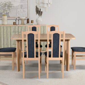 Drewmix Jedálenský set WENUS 2 P / BOSS 7  | dub sonoma 1+6