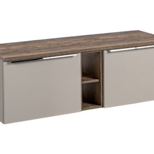 ArtCom Kúpeľňová skrinka s doskou SANTA Fe Taupe D140/1 | 140 cm