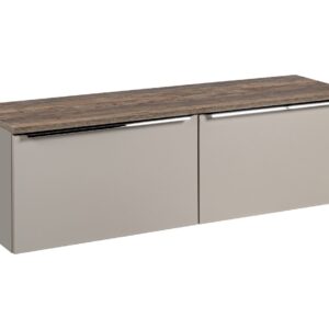 ArtCom Kúpeľňová skrinka s doskou SANTA Fe Taupe D160/1 | 160 cm
