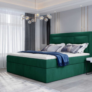 ArtElta Manželská posteľ VIVRE Boxspring | 160 x 200 cm Farba VIVRE: Monolith 37