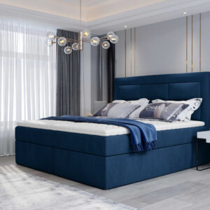 ArtElta Manželská posteľ VIVRE Boxspring | 160 x 200 cm Farba VIVRE: Monolith 77