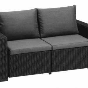 KETER Záhradná pohovka FLORIDA | grafit