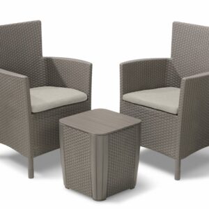 KETER Balkónový set EYWA | cappuccino