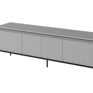 Dig-net nábytok TV stolík SWING TR-05 s LED osvetlením | sivá