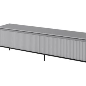 Dig-net nábytok TV stolík SWING TR-06 s LED osvetlením | sivá