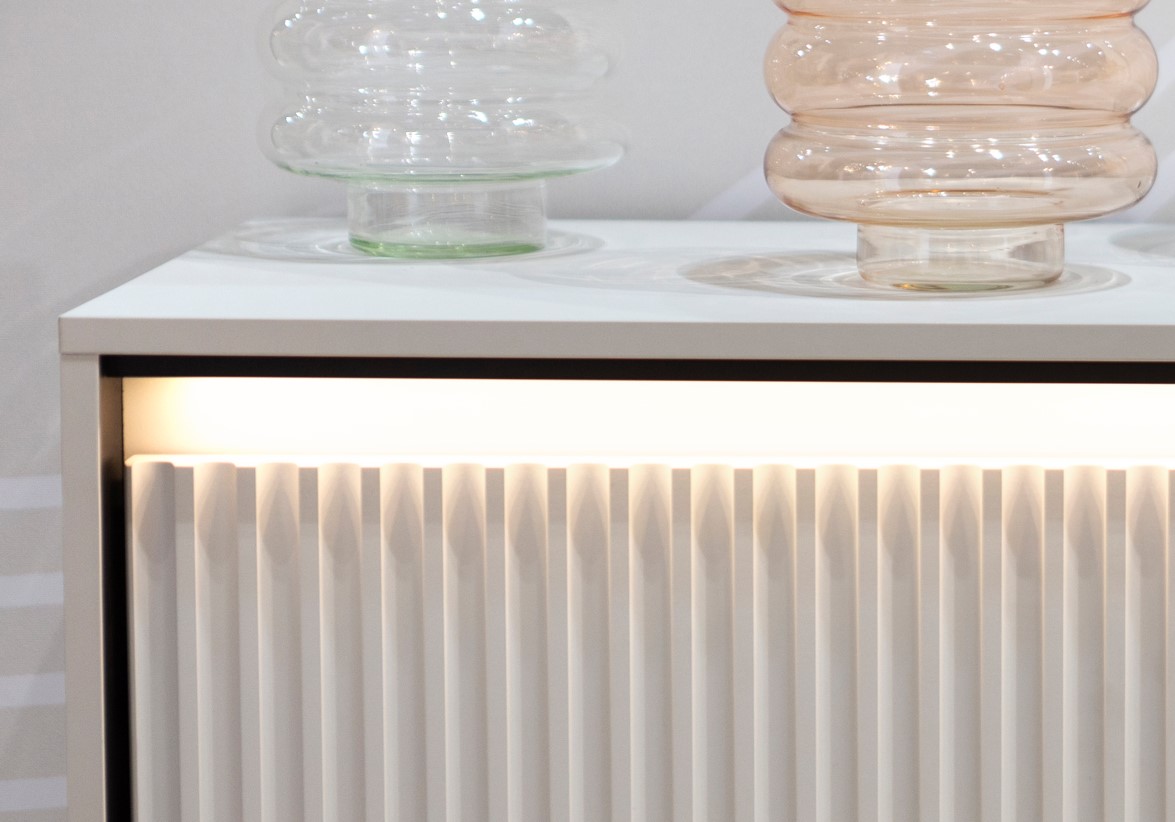 Dig-net nábytok TV stolík SWING TR-06 s LED osvetlením | dub artisan – Obrázok 5