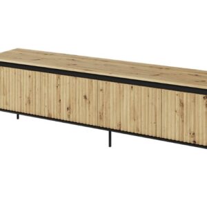 Dig-net nábytok TV stolík SWING TR-06 s LED osvetlením | dub artisan