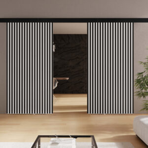 KIER Posuvné dvere BELMO DUO | 132 cm Farba: Biela