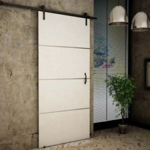 KIER Posuvné dvere RETRO PLUS | 80 cm Farba: Biela