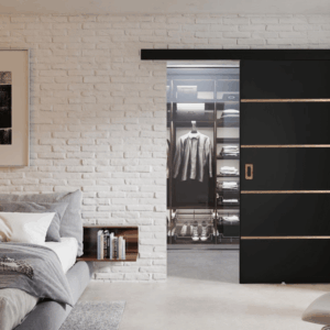 KIER Posuvné dvere WERDI PLUS | 100 cm Farba: Čierna