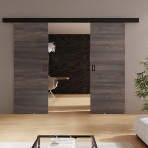 KIER Posuvné dvere WERDI DUO | 132 cm Farba: jaseň tmavý