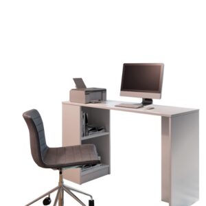 KIER Písací stolík HAPPY B-2 | biela