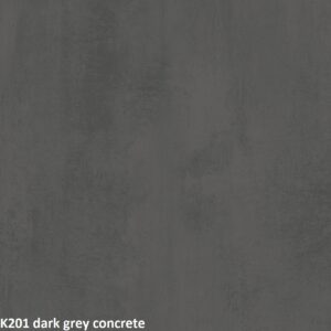 ArtExt Rohová pracovná doska – 38 mm 38 mm: Dark Grey Concrete K201 RS