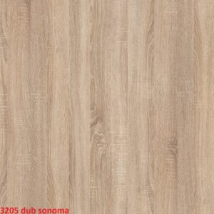 ArtExt Rohová pracovná doska – 38 mm 38 mm: Dub Sonoma 3025 WO