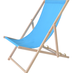 ArtRoja Záhradné lehátko Bahama | modrá/prírodná