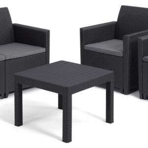 KETER Záhradný set MARIANNE 2 small table | grafit