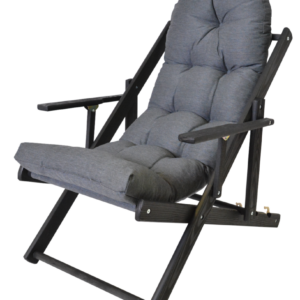 ArtRoja Záhradné lehátko BORNEO | antracit