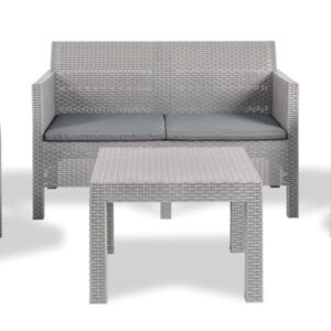 ArtRoja Záhradný set MATILDE 4 | sivá