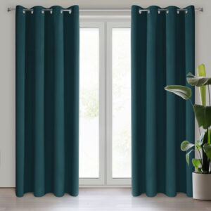 ArtFir Zatemňovací záves LOGAN K | petrolejová 135 x 250 cm