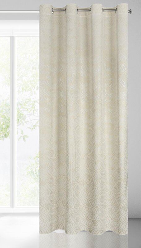 ArtFir Záves ARETA K | krémová 140 x 250 cm – Obrázok 2
