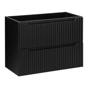 ArtCom Skrinka pod umývadlo NOVA Black 82-80-2S | 80 cm