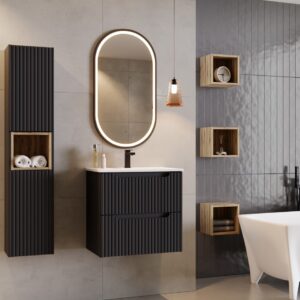 ArtCom Kúpeľňový komplet NOVA Black 60/1