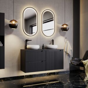 ArtCom Kúpeľňový komplet NOVA Black 120/1