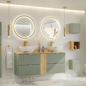 ArtCom Kúpeľňový komplet LINE Reed Green 140/1
