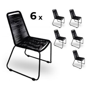 Elvisia Záhradné stoličky ENIGMA | 6 kusov