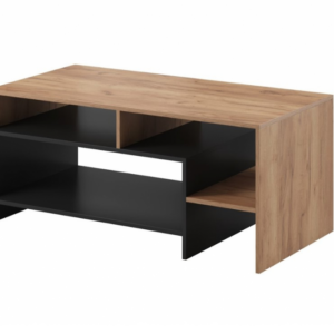 ArtLas Konferenčný stolík ABBY | dub craft/antracit