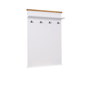 ArtAdrk Vešiakový panel GALINEO P04 | biela/dub prírodný