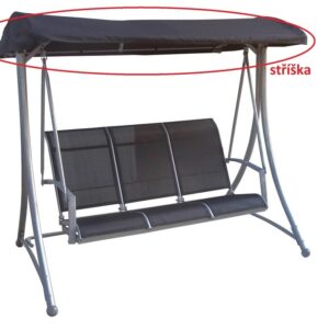 ArtRoja Strieška k hojdačke HOLLYWOOD | sivá