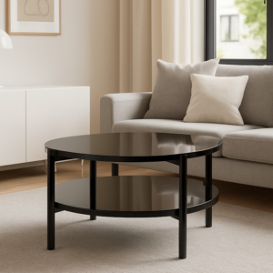 ArtGiB Konferenčný stolík SIGMA B SM-02 | čierny lesk